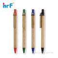 wooden pen with plastic clip